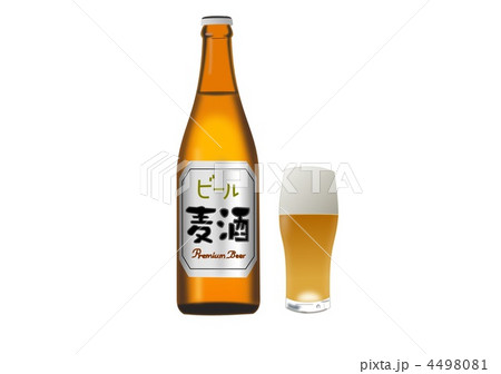 びんビールとグラス びんビールとグラス 4498081