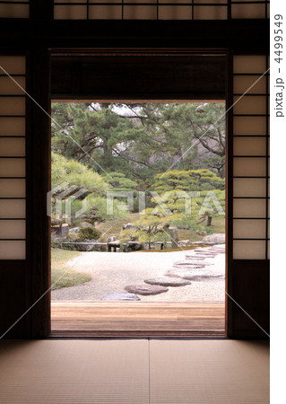 栗林公園、掬月亭、掬月からの眺め 栗林公園、掬月亭、掬月からの眺め 4499549