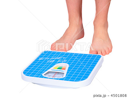 Man's legs ,which weighed on floor scale. Isolated Man's legs ,which weighed on floor scale. Isolated 4501808