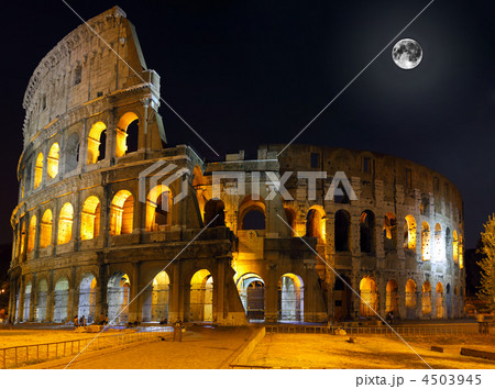 The Colosseum, Rome. Night view The Colosseum, Rome. Night view 4503945