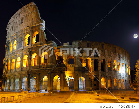 The Colosseum, Rome. Night view The Colosseum, Rome. Night view 4503947