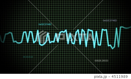 audio wave blue line 01 4511989