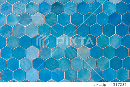 Tiled background, oriental ornaments from Uzbekistan.Tiled backg 4517285