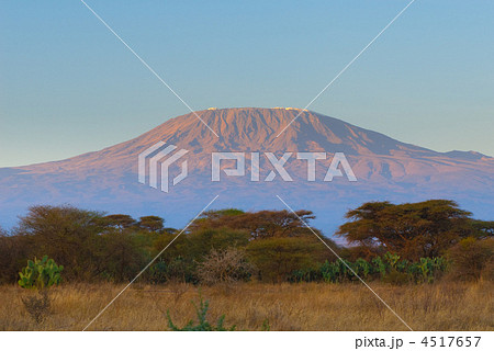 kilimanjaro mountain at the sunrise kilimanjaro mountain at the sunrise 4517657