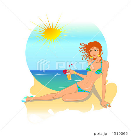 woman on the beach 4519066