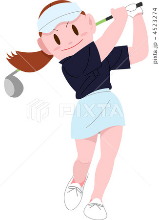 ゴルフ女子青 ゴルフ女子青 4523274
