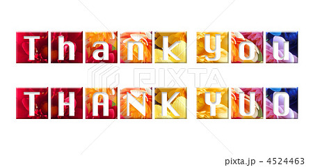Thank you-花-陰文字-陰2 Thank you-花-陰文字-陰2 4524463