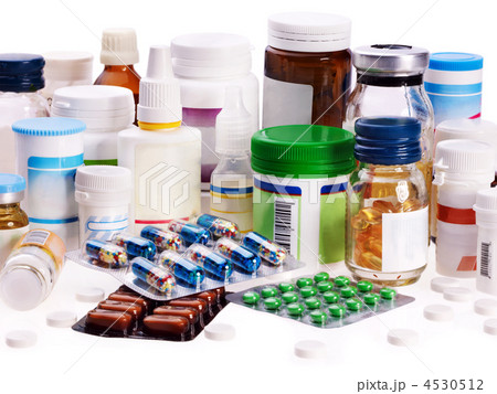 Blister pack of pills. Remedy. 4530512