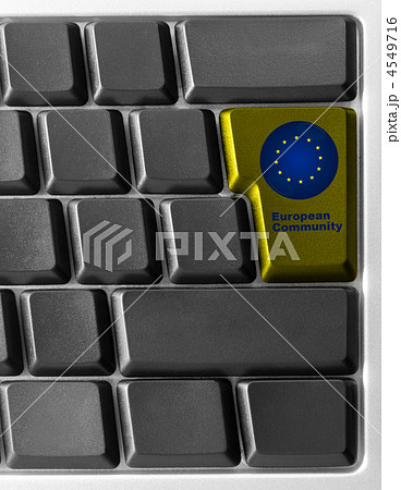 Computer keyboard with EC button 4549716