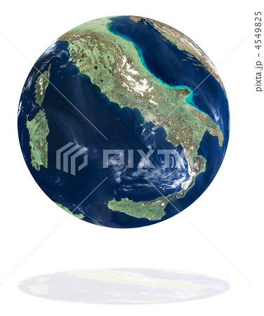Italy on the Earth planet 4549825