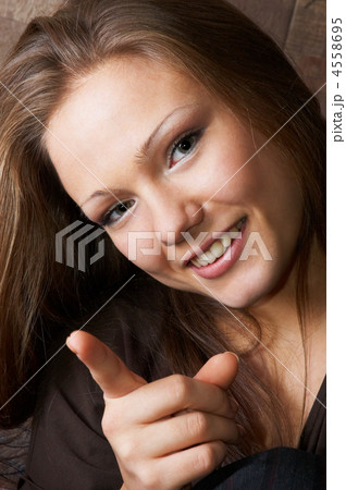 threatening and smiling beauty 4558695