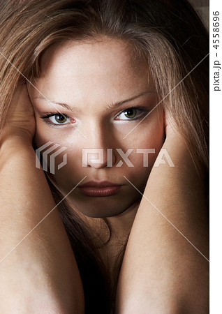 slightly sad glance (color version) 4558696