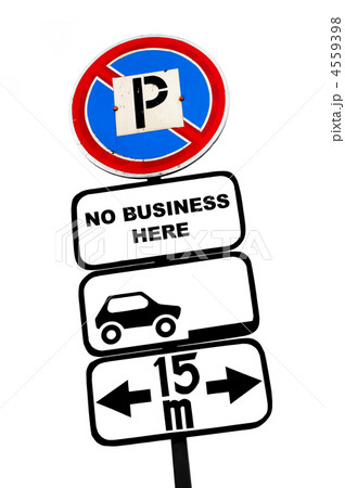 road signs. isolated on white 4559398