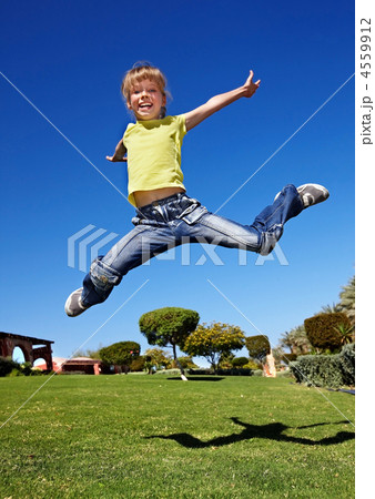 little girl playing in park. little girl playing in park. 4559912