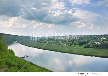 Dniester river, Moldova Dniester river, Moldova 4560286