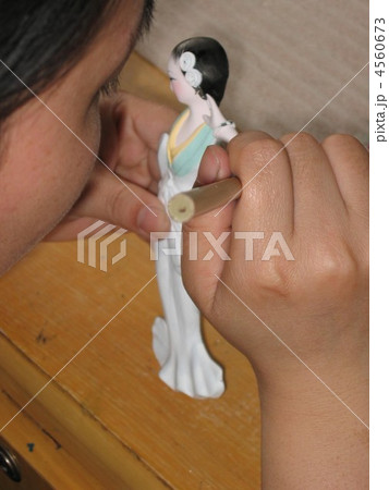無錫　恵山泥人形工場 4560673