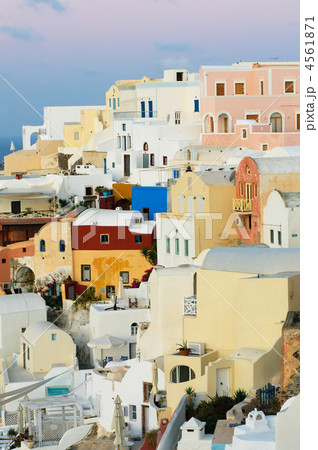 Oia village at Santorini island, Greece 4561871