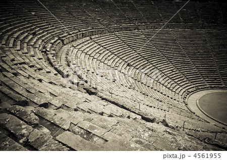 ruins of epidaurus theater, peloponnese, greece ruins of epidaurus theater, peloponnese, greece 4561955