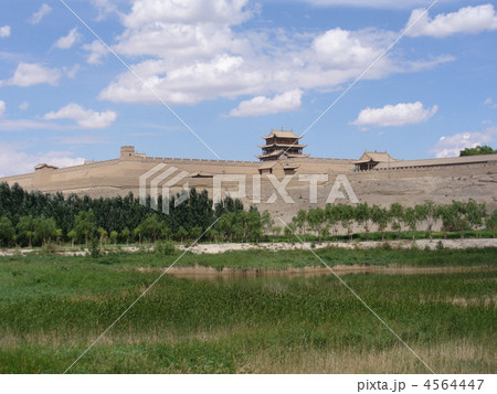 甘粛省嘉峪関 世界遺産 嘉峪関 甘粛省嘉峪関 世界遺産 嘉峪関 4564447