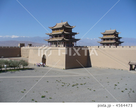 甘粛省嘉峪関 世界遺産 嘉峪関 甘粛省嘉峪関 世界遺産 嘉峪関 4564473