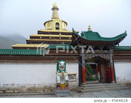 甘粛省夏河　拉卜楞寺 4564628