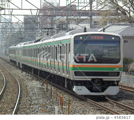 宇都宮線　E231系　土呂駅 4565617