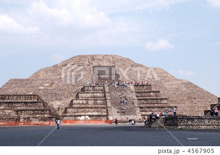 メキシコ　テオティワカン　 4567905