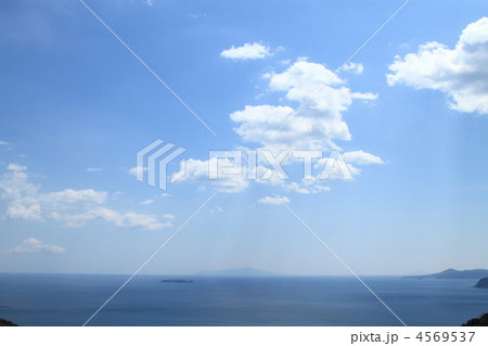 伊豆山より大島・初島方面の眺め 4569537