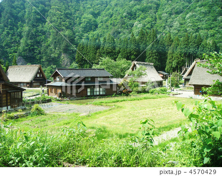 五箇山の家屋 五箇山の家屋 4570429