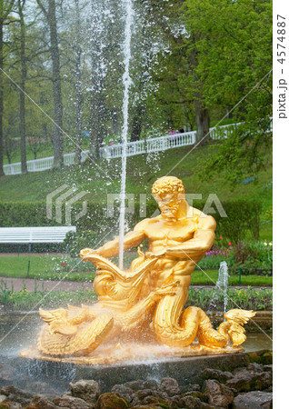 Fountains of Petergof, Saint Petersburg, Russia 4574887
