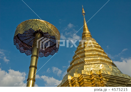 Golden stupa, Chiang Mai, Thailand 4575215