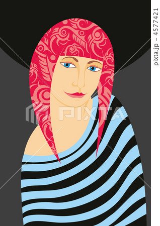 Girl Pink Hair Girl Pink Hair 4577421