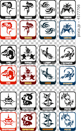 Zodiac Sign Set 4577706