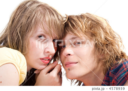 Portrait of smiling young beauty couple 5 Portrait of smiling young beauty couple 5 4578939