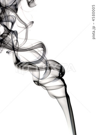Abstract dark smoke. Isolated on white background Abstract dark smoke. Isolated on white background 4580005