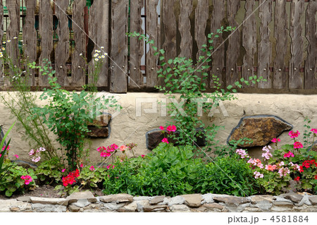 Landscaped flower garden 4581884