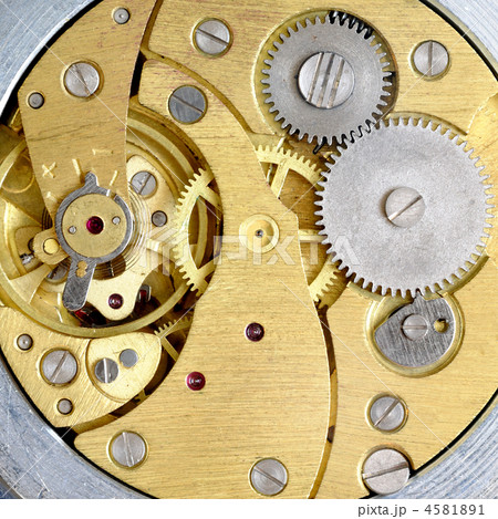 Old clockwork with gears 4581891