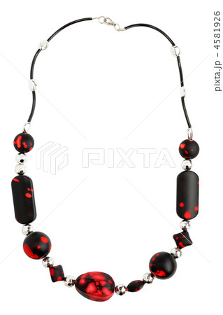 Necklace isolated on white background Necklace isolated on white background 4581926
