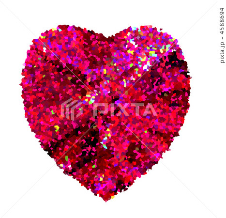 ピンクのハート 4588694