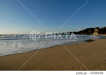 多々戸浜の朝　989 4588696