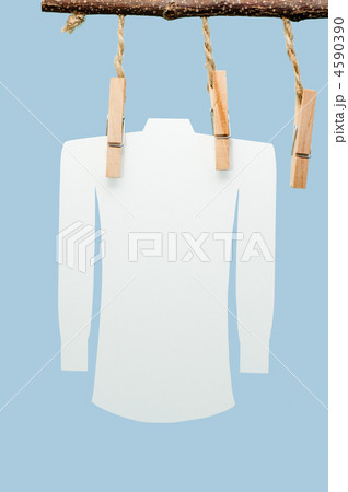 紙のワイシャツ 4590390