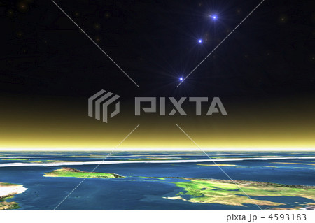 大気圏から見た超新星 大気圏から見た超新星 4593183
