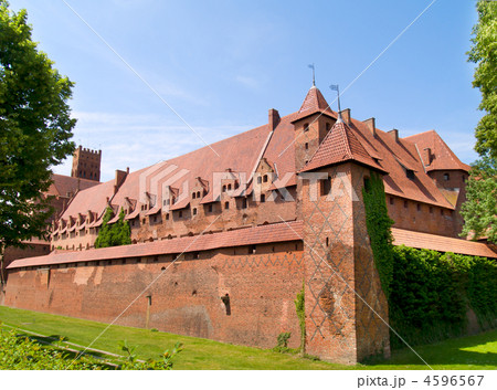 medieval castle in Malbork medieval castle in Malbork 4596567