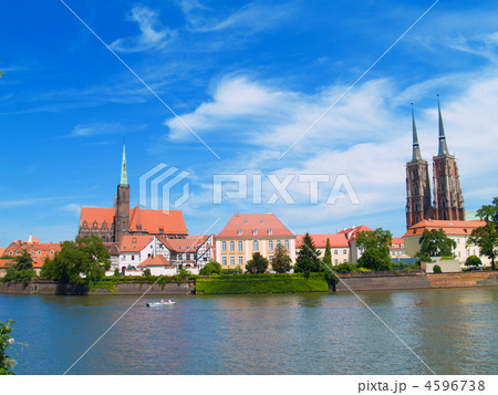 island Tumski, Wroclaw, Poland 4596738