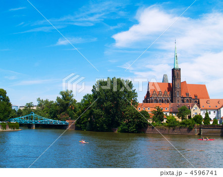 island Tumski, Wroclaw, Poland 4596741