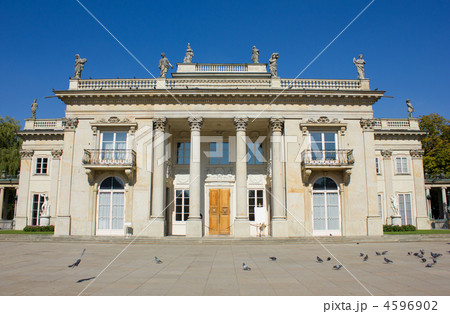 royal palace in Lazenki, Warsaw, Poland 4596902