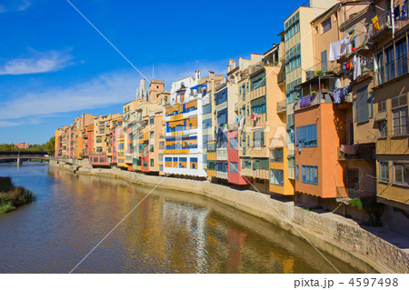 old town of Girona, Spain 4597498