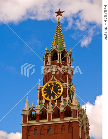 clock tower of Kremlin, Moscow, Russia clock tower of Kremlin, Moscow, Russia 4597944
