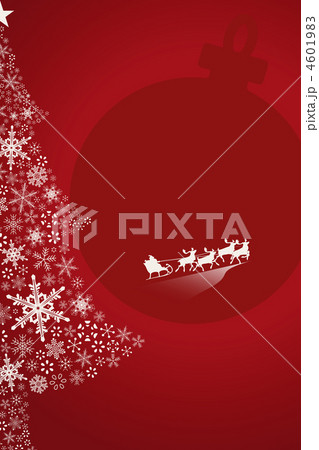 クリスマス サンタクロースとツリー （Christmas Santa Claus and tree) 4601983