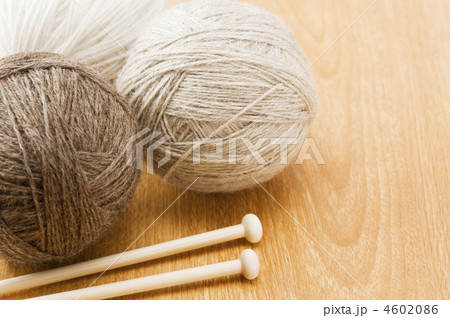 毛糸玉のアップ 4602086
